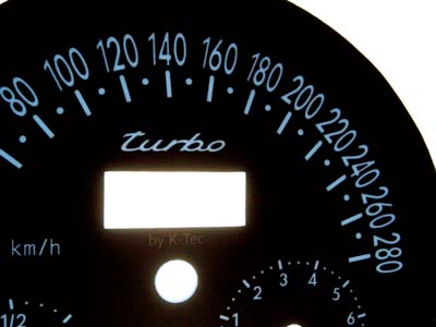 VW beetle 280   -  Tachoscheiben