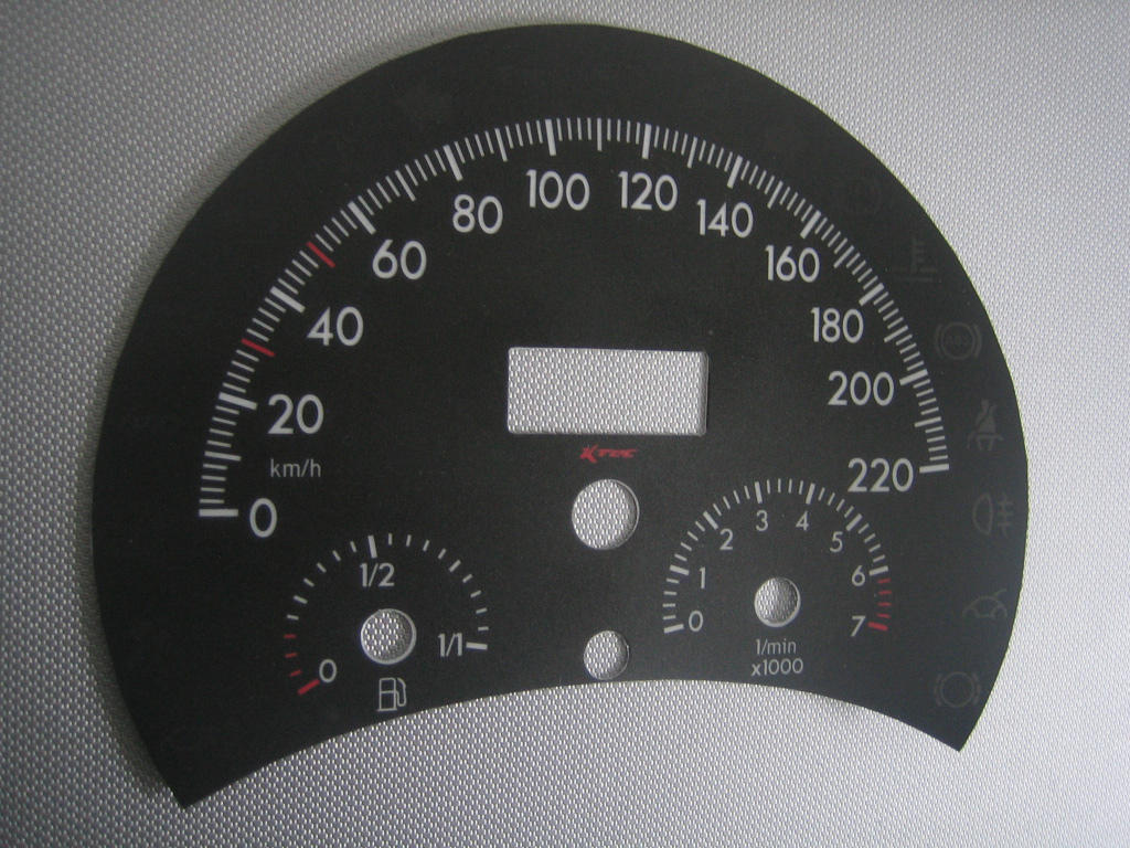 Vw beetle 2006-design   -  Tachoscheiben