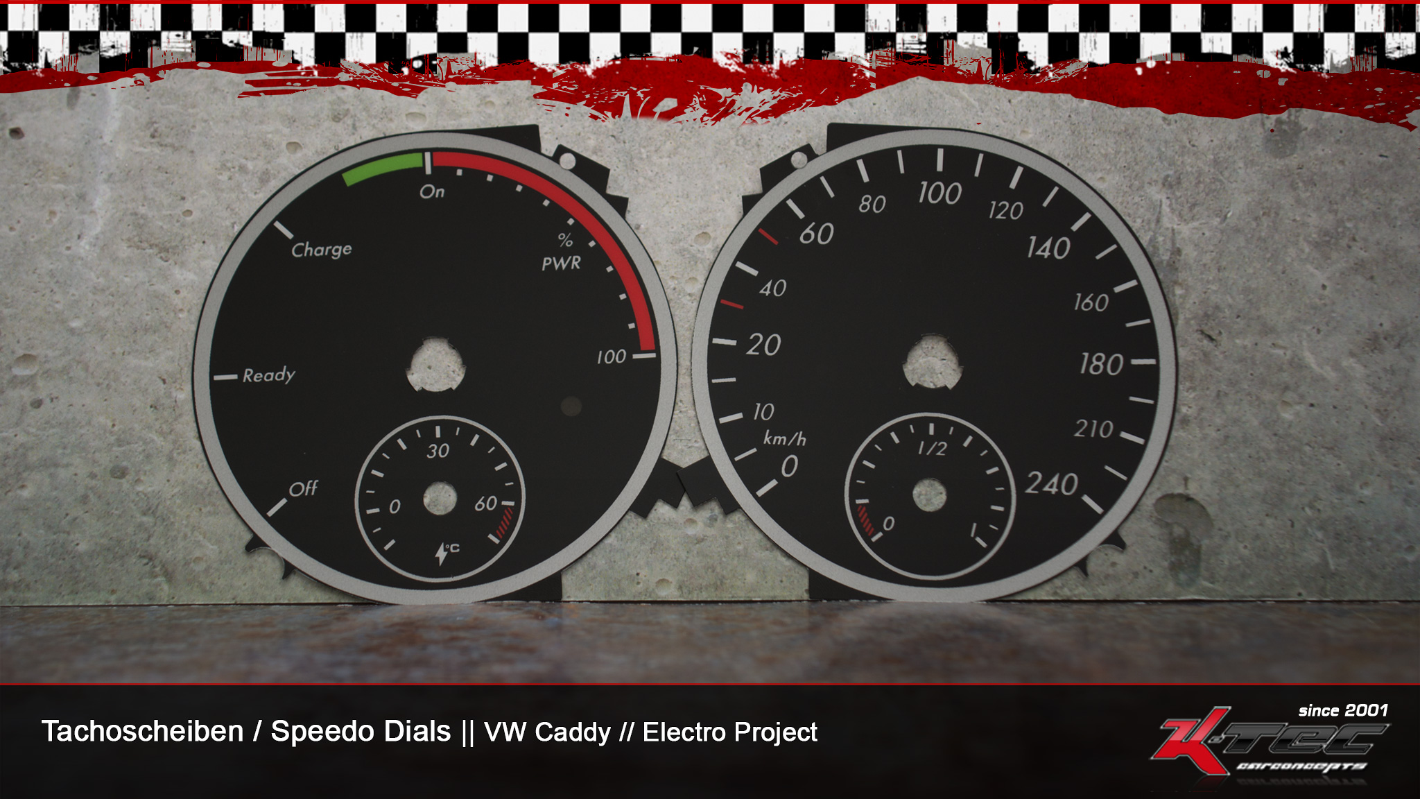 Vw caddy electro tachoscheiben   -  (Vw)