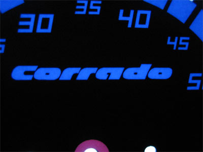 Vw corrado   -  Tachoscheiben