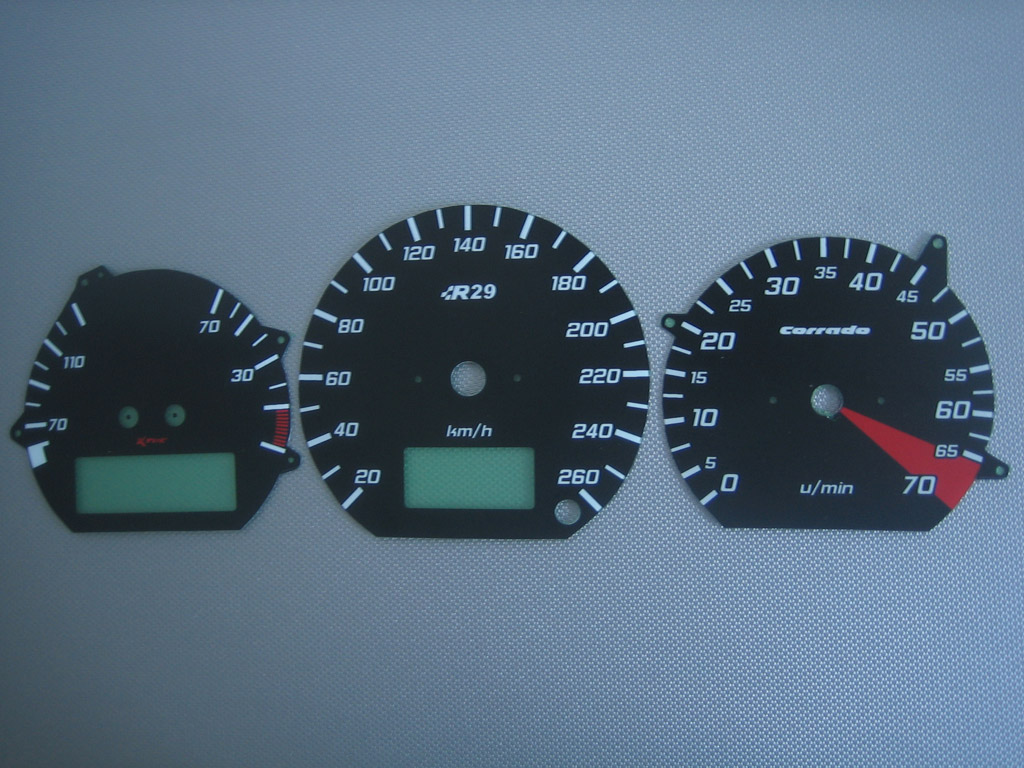 Vw corrado r29   -  Tachoscheiben