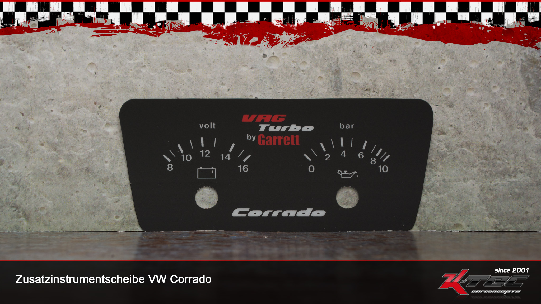 Vw corrado zusatzinstrumentscheibe   -  (Vw)