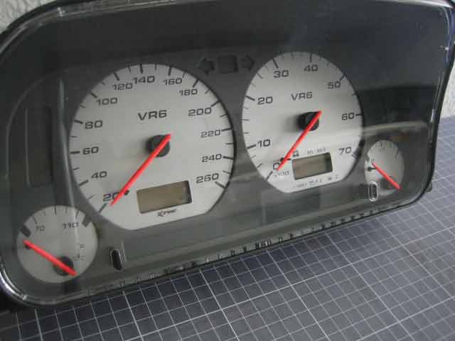 Vw golf 3 vr6   -  Tachoscheiben