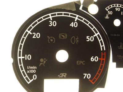 Vw golf 4rsd   -  Tachoscheiben